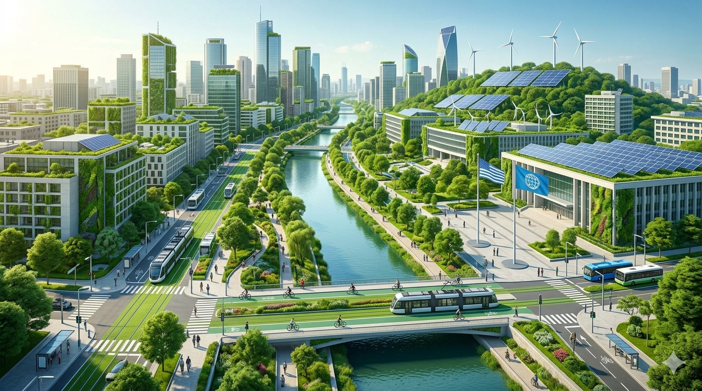 Zelena transformacija gradova – pametna, održivа i nisko-ugljenična urbana rešenja (GEF 8)